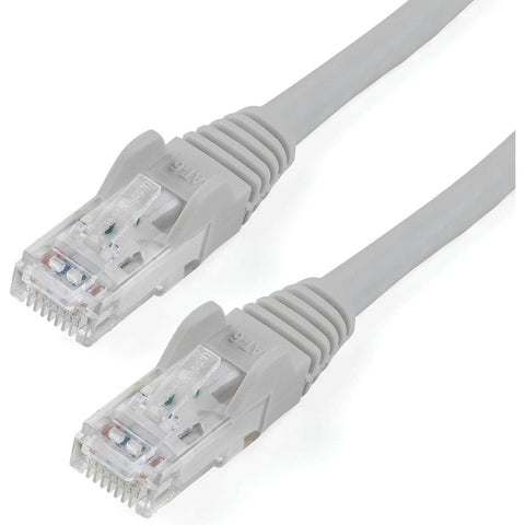 Startech 6ft Gray Cat6 Ethernet Cable Delivers Multi Gigabit 1/2.5/5gbps & 10gbp