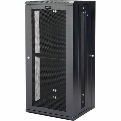 Startech 26u 19in Wall Mount Network Cabinet - Switch Depth Rack Enclosure- 180  Hinged D