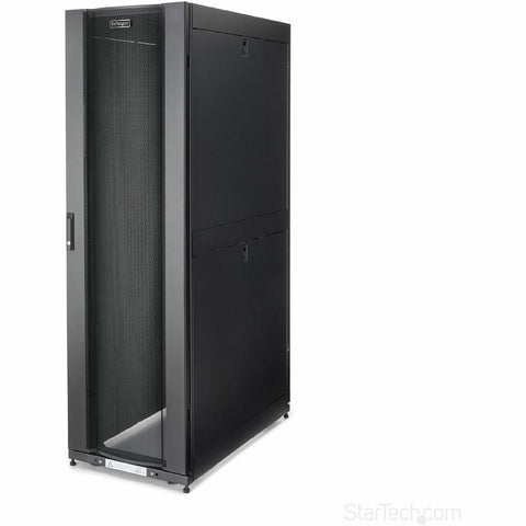 Startech 4 Post 42u 19in Server Rack Cabinet W/casters/levelling Feet Eia/eca-310-e - Adj
