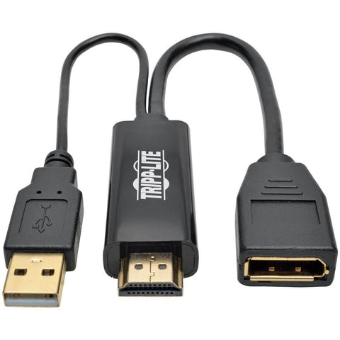 Eaton Tripp Lite Series 4k Hdmi To Displayport Active Converter (m/f) With Usb P