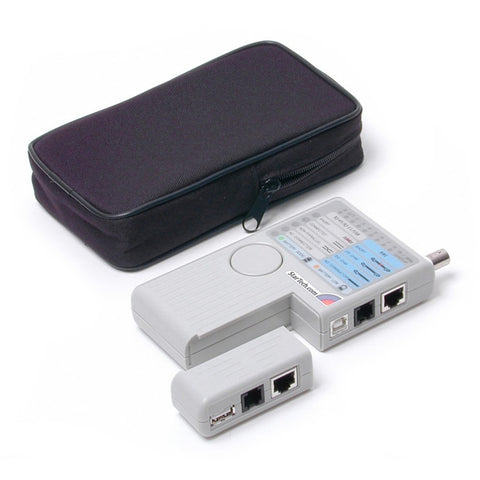Startech Professional Multi Function Rj45 Rj11 Usb And Bnc Cable Tester