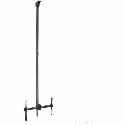 Startech Full Motion Single Tv Ceiling Mount For Vesa Displays Up To 75 - Adjust. Telesco