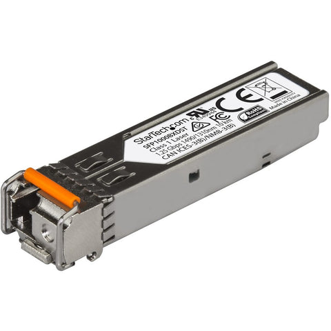 Startech Msa Uncoded Transceiver - 10gbase-bx Wdm Sfp+ (10 Gbps) - 10 Gigabit Bidi Module