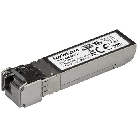 Startech Msa Uncoded Transceiver - 10gbase-bx Wdm Sfp+ (10 Gbps) - 10 Gigabit Bidi Module