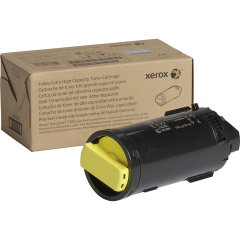 Genuine Xerox Yellow Extra High Capacity Toner Cartridge For The Versalink C605