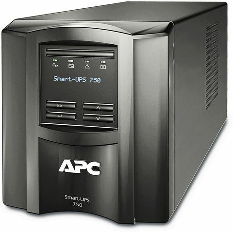 Apc By Schneider Electric Apc Smart-ups 750va Lcd 120v- Line-interactive - 500watt - 750va - Nema 5-15p,6
