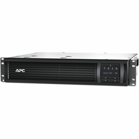 Apc By Schneider Electric Apc Smart-ups 750va Rm 2u 120v- Line-interactive - 500watt - Nema 5-15p,6 Nema 5