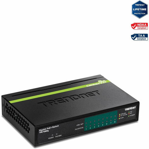 Trendnet Inc 8-port Gigabit Poe+ Switch