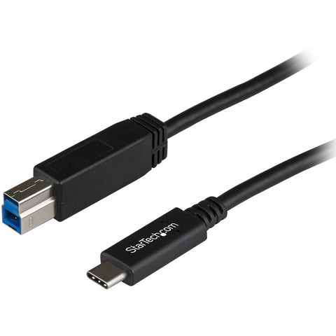 Startech Connect Usb 3.1 Or 3.0 Usb-b Devices To Your Usb-c Host - 3 Ft Usb 3.1 Cable - 1