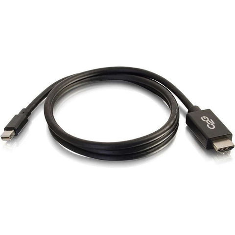C2g Adapter Cable - Mini Displayport Left Connector - Male Left Gender - Hdmi Right
