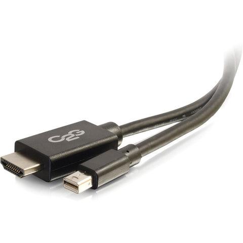 C2g Adapter Cable - Mini Displayport Left Connector - Male Left Gender - Hdmi Right