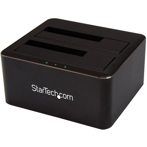 Startech Dual-bay Hard Drive Dock For 2.5 / 3.5 Sata Drives; Sata I/ii/iii Hdd/ssd; Usb 3