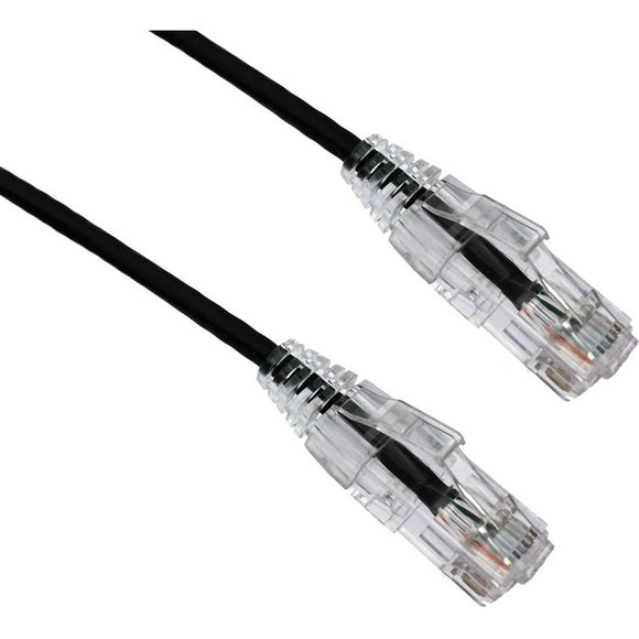 Axiom 12ft Cat6 Bendnflex Ultra-thin Snagless Patch Cable 550mhz (black)