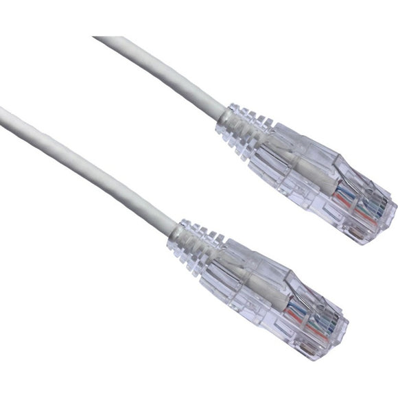 Axiom 20FT CAT6 BENDnFLEX Ultra-Thin Snagless Patch Cable 550mhz (White)