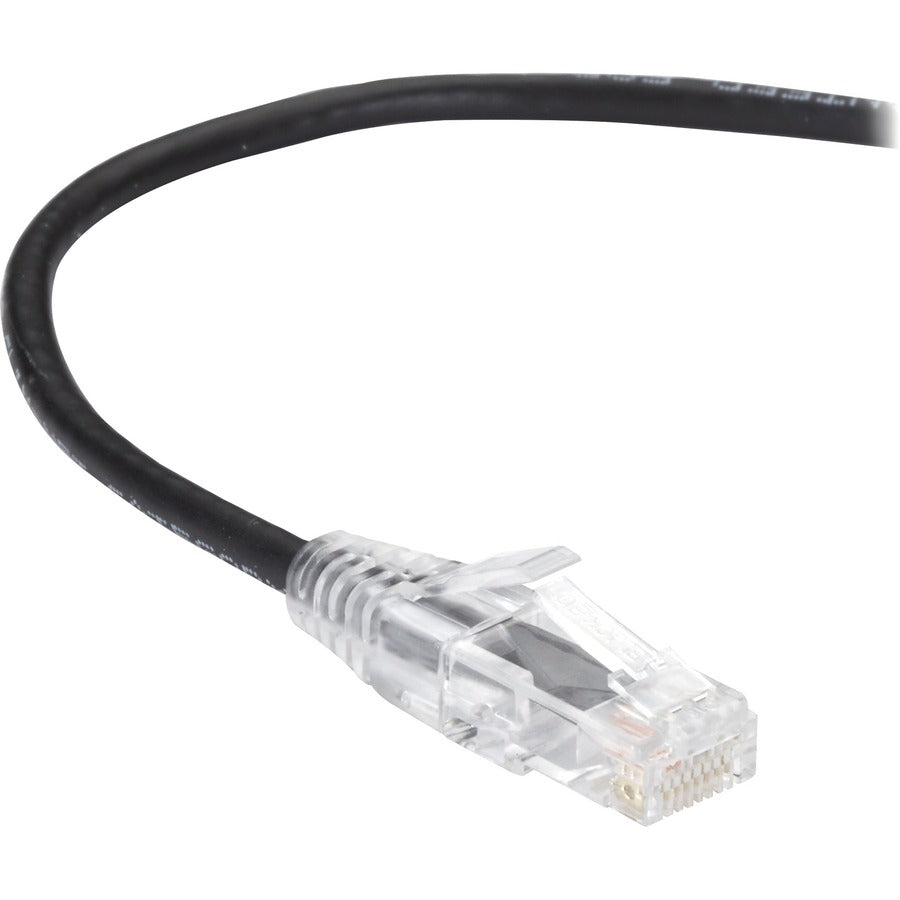 Spa.net Data Cable Black Box Slim-net Cat6 Patch Cables Feature A Low-profile Design That ...