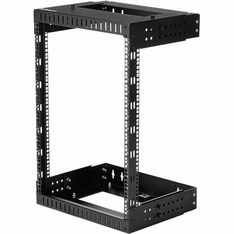 Startech Rack - Steel - Black - This 2-post 15u 19 Inch Open Frame Network Rack Is Eia/ec
