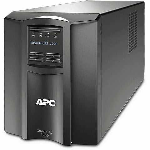 Apc By Schneider Electric Smt1000c - Apc Smart-ups, Line Interactive, 1000va, Tower, 120v, 8x Nema 5-15r O