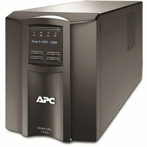 Apc By Schneider Electric Smt1500c - Apc Smart-ups, Line Interactive, 1500va, Tower, 120v, 8x Nema 5-15r O