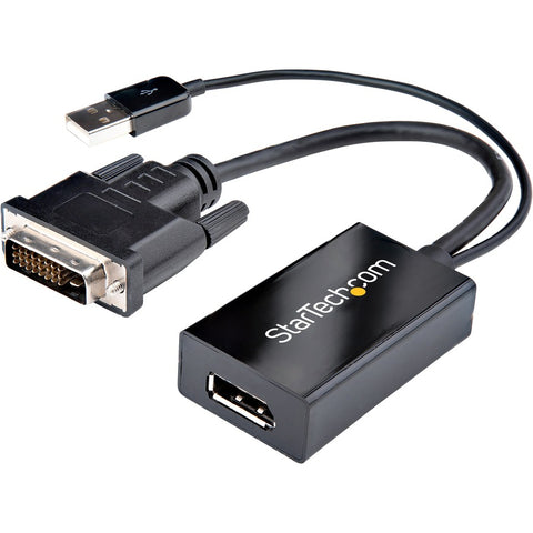 Startech Use This Dvi To Displayport Converter To Connect Your Dvi Computer To A Dp Monit