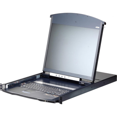 Aten 16-port 19 Lcd Ip Cat5 Kvm - 1 Remote And 1 Local User Fhd At Remote (taa) Coo T