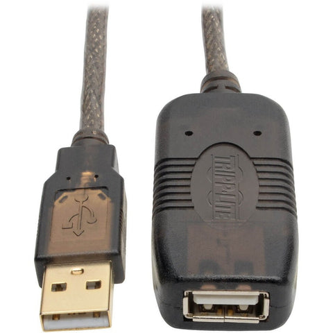 Eaton Usb 2.0 Active Extension Repeater Cable - Usb A Left Connector - Male Left Gende