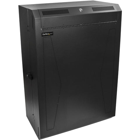 Startech 8u 19in Vertical Wall Mount Server Rack Cabinet Mounts Servers Vertically - Up T