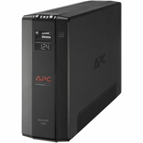 Apc By Schneider Electric Bx1350m - Apc Back-ups 1350, Compact Tower, 1350va, 120v, Avr, Lcd, 5 Nema 5-15r