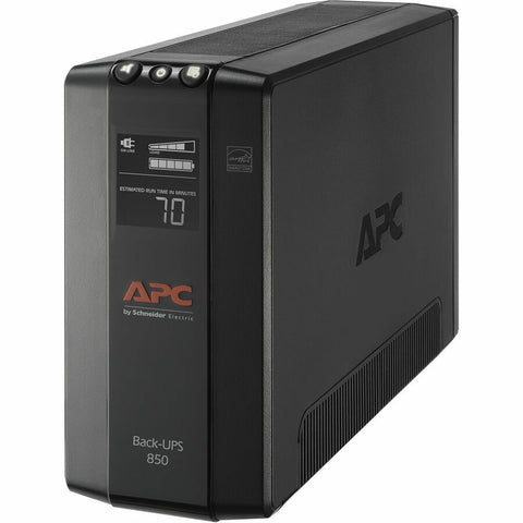Apc By Schneider Electric Bx850m - Apc Back-ups 850, Compact Tower, 850va, 120v, Avr, Lcd, 4 Nema 5-15r,4