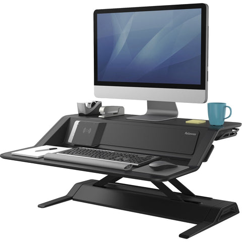 Fellowes, Inc. Built-in Charging Station With Wireless Charging Stand That Makes Staying Produc