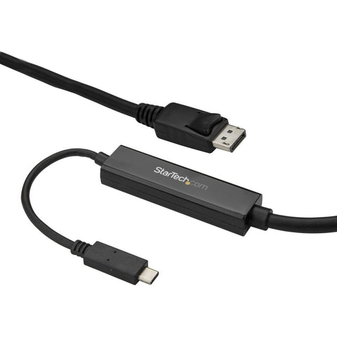Startech Usb C To Displayport 1.2 Cable W/4k 60hz/hbr2/5.1 Audio/hdcp 2.2/1.4 - Integrate