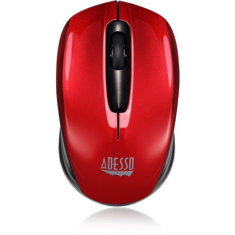 Adesso Innovation Inc Adesso Red  Imouses50 2.4ghz Wireless Mini Optical Mouse .  1200 Dpi,   Battery