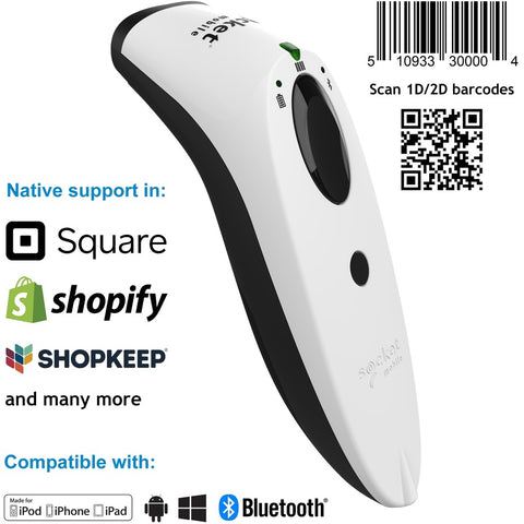 Socket Mobile, Inc. Socketscan S740 Performance Barcode Reader, White