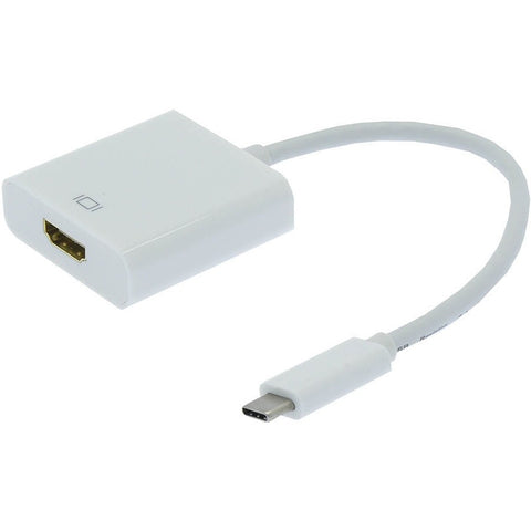 Unc Group Llc Unc Usb-c To Hdmi Female Adapter   Connects Usb-c Devices To Hdmi Monitors Or Tv
