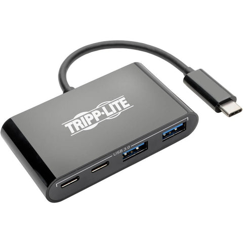 Eaton Tripp Lite Series 4-port Usb-c Hub, Usb 3.x (5gbps), 2x Usb-a, 2x Usb-c, Black -