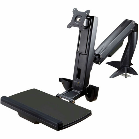 Startech Desk Mount Sit-stand Monitor Arm Supports Single Vesa Display Up To 34in (17.6lb