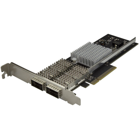 Startech Dual Port 40g Open Qsfp+ Network Card - Msa Compliant - 40 Gigabit Ethernet Conv