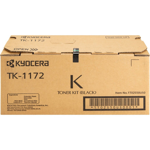 Kyocera Tk1172 Black Toner Cartridge For Use In Ecosys M2040dn M2640idw M2540dw