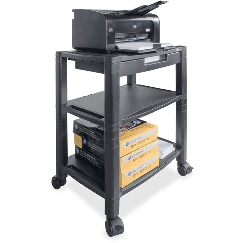 Kantek Inc. Mobile Printer/ Machine/ Fax Stand.extra Wide Desk Side 3-shelf Model Includes O