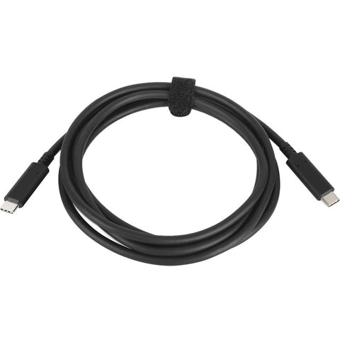 Lenovo System Cable - Usb Type C - Male - Usb Type C - Male - 2m - Black - Date Rate 5