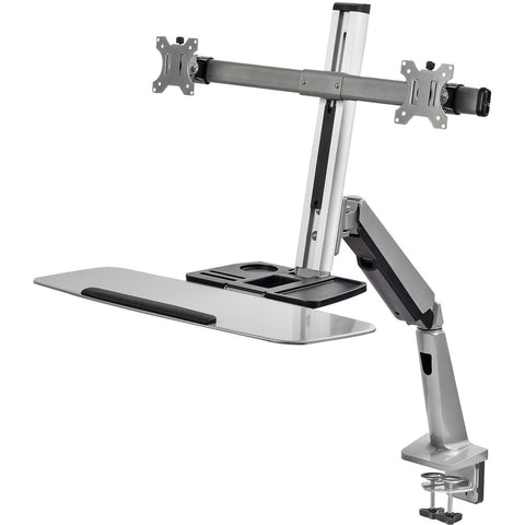 Siig, Inc. Gas Spring Assisted Full-motion Adjustable (tilt, Swivel, Rotate, And Height) Du