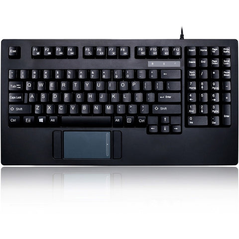 Adesso Innovation Inc Adesso Easytouch  Usb Compact Keyboard With Glide Point Touchpad , Fits  In 19 1