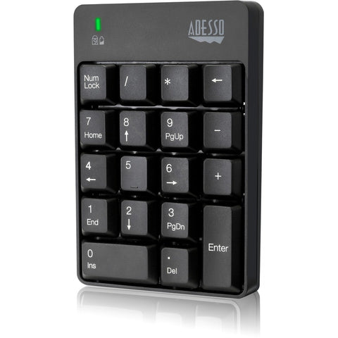 Adesso Innovation Inc 2.4ghz Wireless 18-key Numeric Keypad
