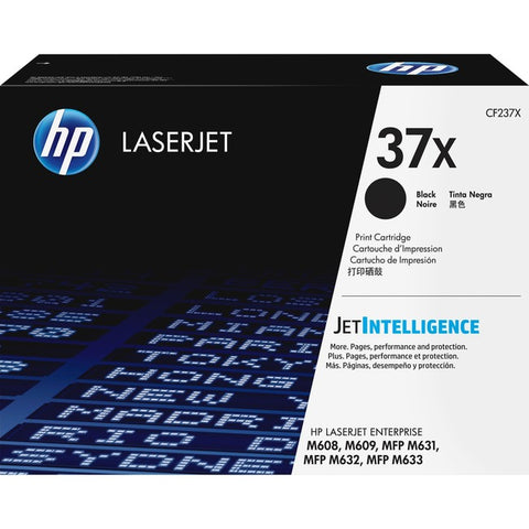 HP 37X Toner Cartridge - Black