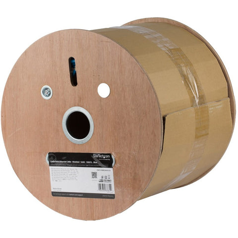 Startech 1000 Ft. Blue S/ftp Cat6a For 10 Gigabit Networks - High-quality Copper Conducto