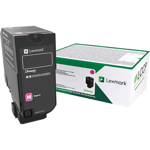 Lexmark 74c0smg Magenta Return Program Toner Cartridge Taa For Use In Cs720,cs/c