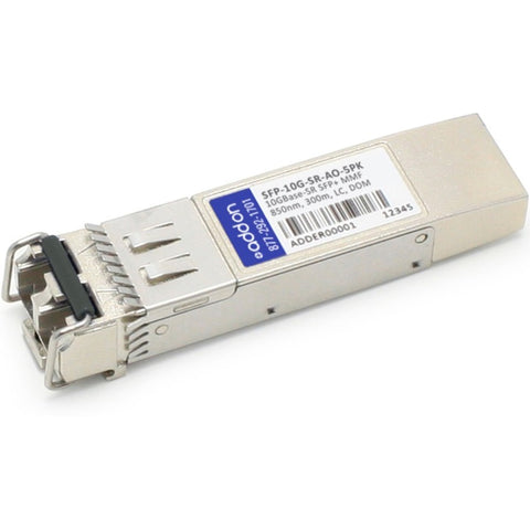 Add-on 5pk Cisco Sfp-10g-sr Compat Mmf Taa Xcvr