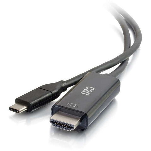 C2g The Usb-c To Hdmi Audio/video Adapter Cable 4k Allows For A Direct Connection Of