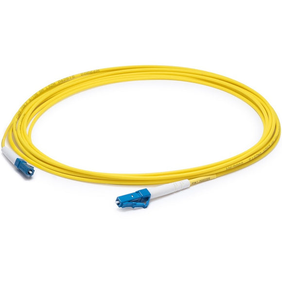 AddOn 1m LC (Male) to LC (Male) Yellow OS2 Simplex Fiber TAA Compliant OFNR (Riser-Rated) Patch Cable