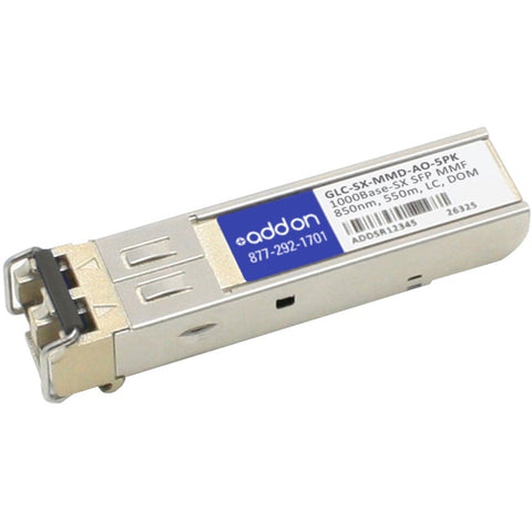 Add-on Addon Cisco Glc-sx-mmd Compatible Taa Compliant 1000base-sx Sfp Transceiver (mmf