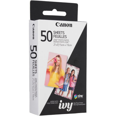 Canon Usa Inc. Canon Zink Photo Paper Pack (50 Sheets)